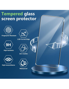 Protector de Pantalla Xiaomi Poco X7 Pro 6.67" Vidrio Templado 9H 2