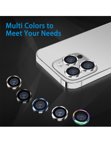 Protector de Lente de Cámara Hsefo para iPhone 16 Pro/Max 9H