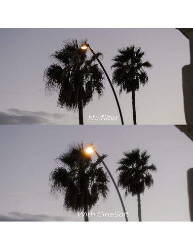 Filtro de Lente Diffusion Mist Pro 1/4 Tide Optics 58mm