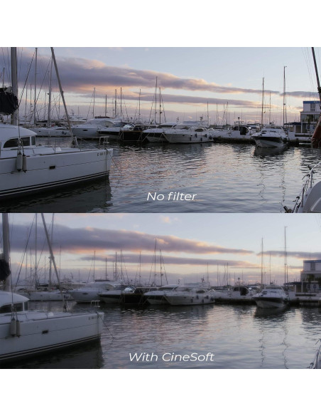 Filtro de Lente Diffusion Mist Pro 1/4 Tide Optics 58mm Filtro de Lente Diffusion Mist Pro 1/4 Tide Optics 58mm