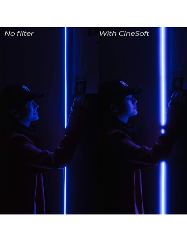 Filtro de Lente Diffusion Mist Pro 1/4 Tide Optics 58mm