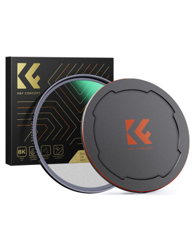 Filtro de Difusión Negra 1/8 K&F Concept 72mm - Efecto Cinemático