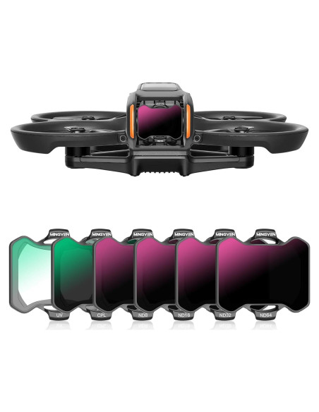 Set de Filtros ND MINGVEN para DJI Avata 2 - 6 Piezas Set de Filtros ND MINGVEN para DJI Avata 2 - 6 Piezas