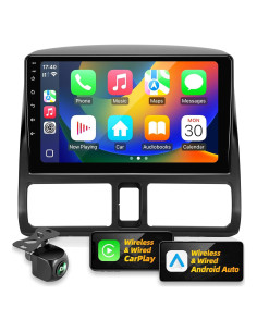 Estéreo de Coche Crownyu para CRV 2002-2006, Pantalla 9"