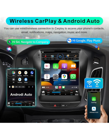 Estéreo de Coche CRUIOLUT Ford Focus 2012-2018 9.7" Android 12