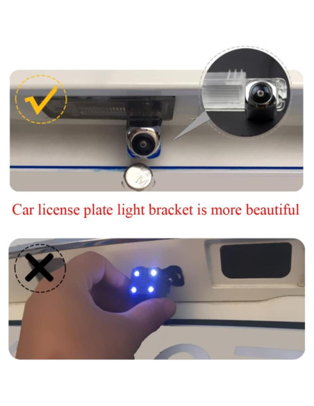 Cámara de visión trasera Vlicevrn para Toyota RAV4 2005-2012