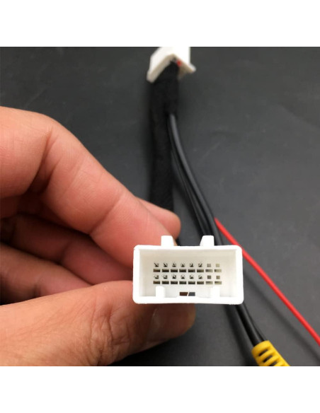 Adaptador de cámara de respaldo 16 pines LIZAPUS para Toyota y Scion