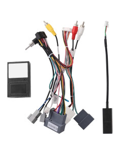 Conector de Arnés de Cableado Estéreo FeirTon 16PIN para Honda