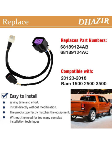 Arnés de Cableado de Cámara de Respaldo Dihanfs 68189124AC