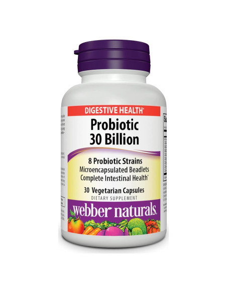 Probioticos Webber Naturals 30 Mil Millones CFU 30 Capsulas