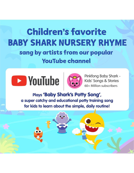 Libro Sonoro Interactivo Baby Shark Pinkfong 1-5 Años
