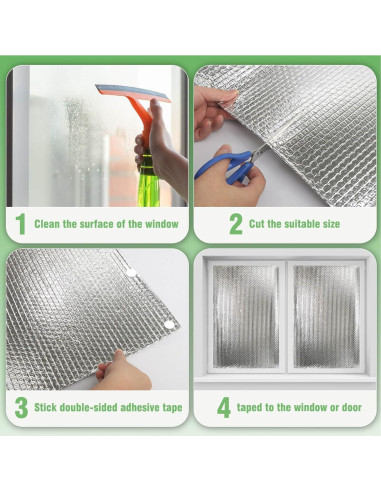 Rollo Aislamiento Reflectante Doble 1.2kg 499x122cm Pshopping