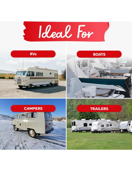 Cinta de Reparación para Techos de RV XFasten 10.16 cm x 15.24 m Cinta de Reparación para Techos de RV XFasten 10.16 cm x 15.24 m