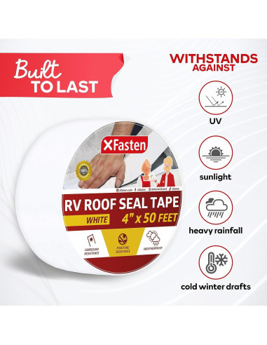 Cinta de Reparación para Techos de RV XFasten 10.16 cm x 15.24 m