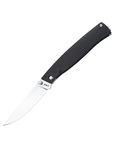 Cuchillo Plegable Sanrenmu 311L 80mm Acero 12C27 Mango G10 Negro