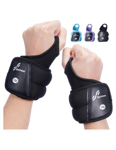 Pesas de Muñeca Sportneer 0.45 kg x 2 para Entrenamiento