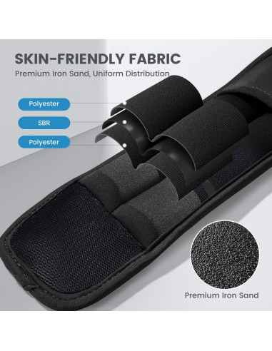 Pesas de Muñeca Sportneer 0.45 kg x 2 para Entrenamiento