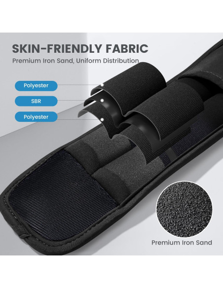 Pesas de Muñeca Sportneer 0.45 kg x 2 para Entrenamiento