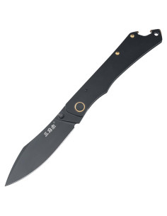 Cuchillo Plegable Sanrenmu 9306 Utility 95mm Negro
