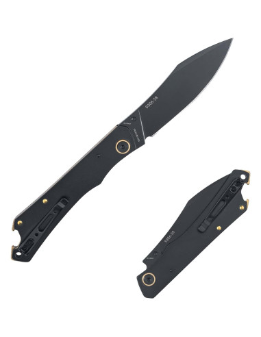 Cuchillo Plegable Sanrenmu 9306 Utility 95mm Negro