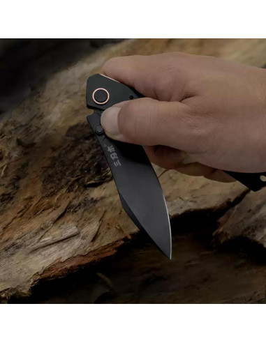 Cuchillo Plegable Sanrenmu 9306 Utility 95mm Negro