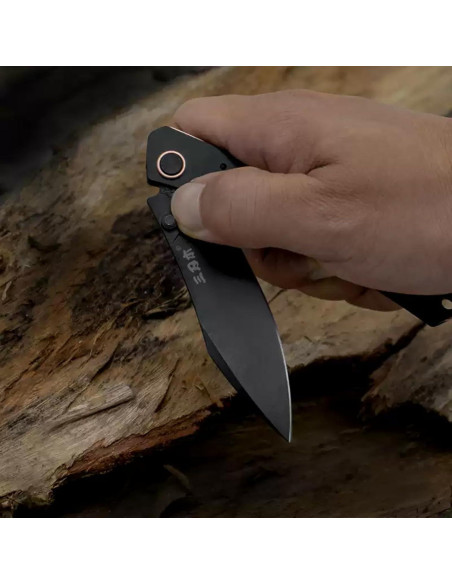 Cuchillo Plegable Sanrenmu 9306 Utility 95mm Negro