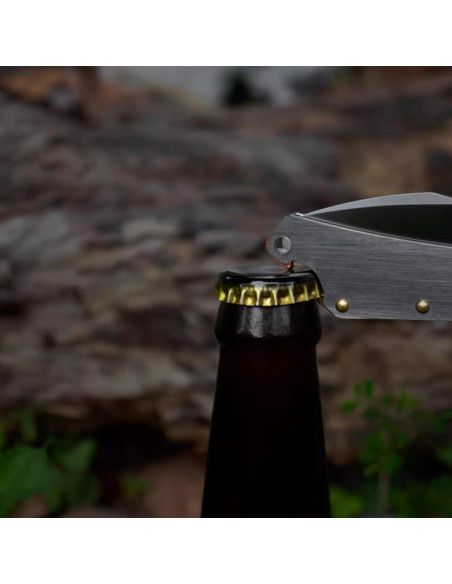 Cuchillo Plegable Sanrenmu 9306 Utility 95mm Negro