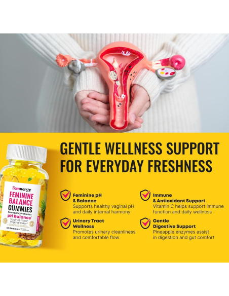 Gomitas Probióticas Femnergy 60 Unidades - Equilibrio Femenino Gomitas Probióticas Femnergy 60 Unidades - Equilibrio Femenino