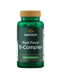 Complejo de Vitaminas B Veganas Swanson 60 Cápsulas