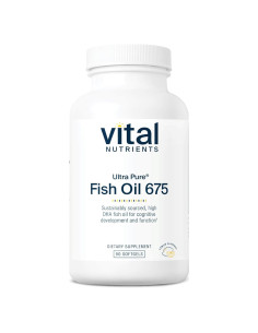 Aceite de Pescado Omega-3 Vital Nutrients 675mg 90 Gelatinas