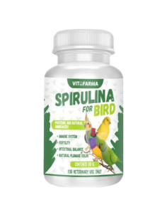 Suplemento Espirulina para Aves Vitofarma 80g - Proteínas y Vitaminas