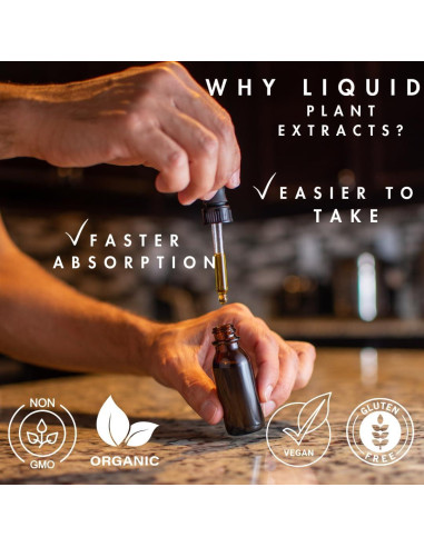 Extracto de Espirulina Orgánica Herbal Wellness 946ml