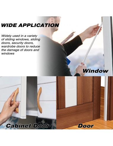 Sellos de Puerta Conwang 2 Piezas Espuma Aislante 3.5-8 mm