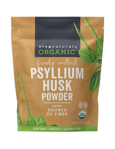 Paquete Viva Naturals 680 g Psyllium Orgánico + 236 ml Limpiador Facial Vanicream 2