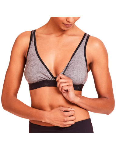 Sujetador de Lactancia La Leche League Pullover Blanco