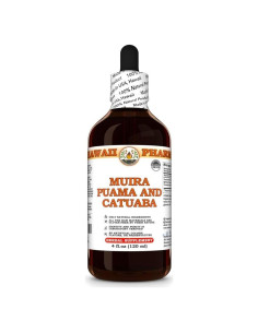 Tintura Natural de Muira Puama y Catuaba Hawaii Pharm 118 ml