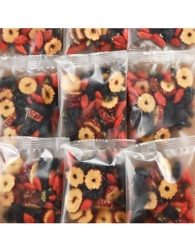 Té de Jujube Rojo con Bayas de Goji y Moras 200g - Aandiso