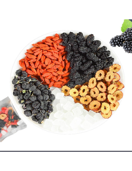 Té de Jujube Rojo con Bayas de Goji y Moras 200g - Aandiso