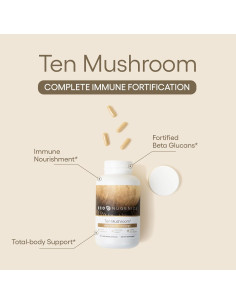 Suplemento Inmunológico Diez Hongos EcoNugenics 120 Cápsulas 2