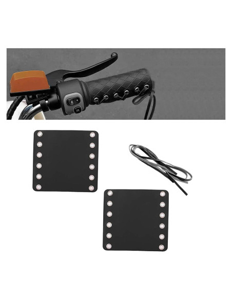 Agarraderas de Manillar de Motocicleta Diamall 2 PCS Antideslizantes