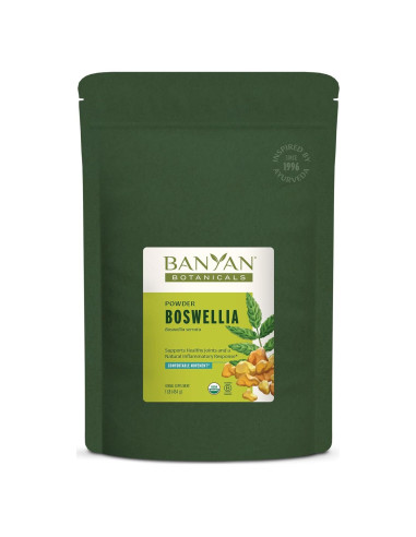 Polvo de Boswellia Orgánico Banyan Botanicals 0.45 kg - Suplemento Ayurvédico