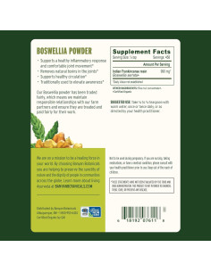 Polvo de Boswellia Orgánico Banyan Botanicals 0.45 kg - Suplemento Ayurvédico 2