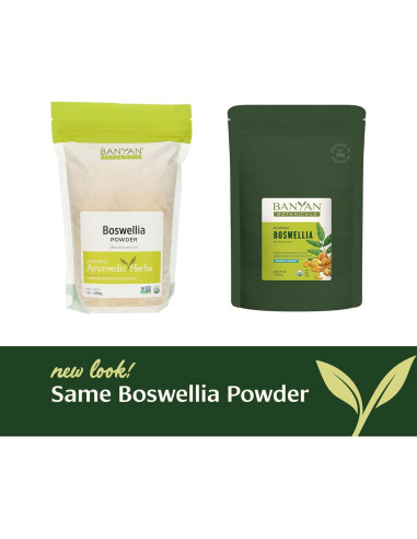 Polvo de Boswellia Orgánico Banyan Botanicals 0.45 kg - Suplemento Ayurvédico