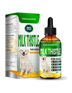 Suplemento Hepático para Perros Cardo Mariano SalutemPet 59 ml