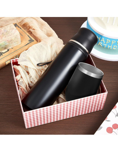 Kit Taza Yerba Mate Dandat 12 oz + Botella Térmica 1000 ml