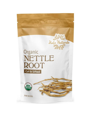 Raíz de Ortiga Orgánica Cortada 113g Halo Naturals