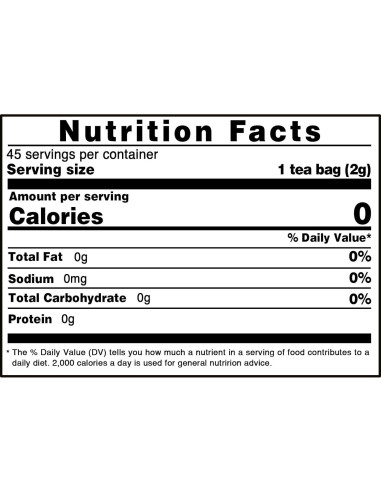 Té de Tilo TEARELAE 45 Bolsitas Sin Cafeína Natural