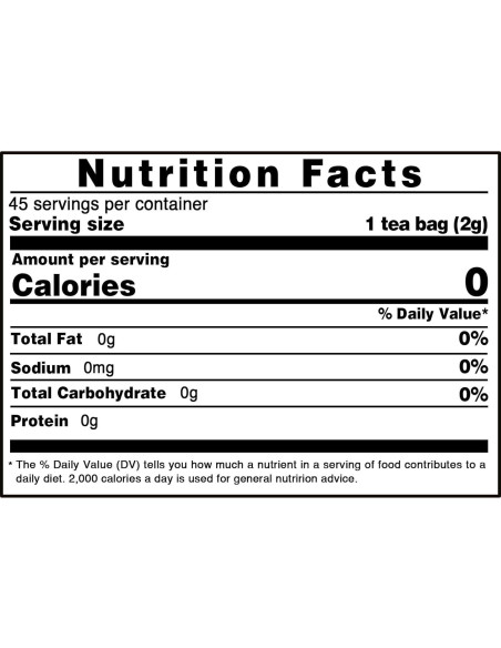 Té de Tilo TEARELAE 45 Bolsitas Sin Cafeína Natural