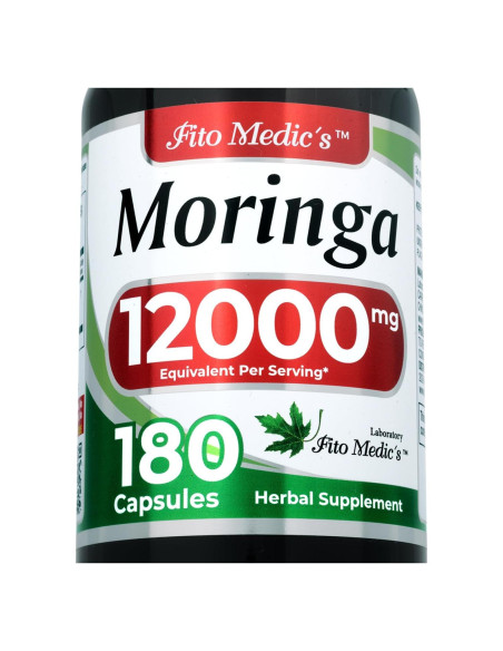 Cápsulas de Moringa Oleifera FITO MEDIC'S 300 Unidades