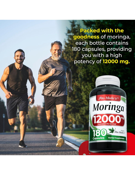 Cápsulas de Moringa Oleifera FITO MEDIC'S 300 Unidades
